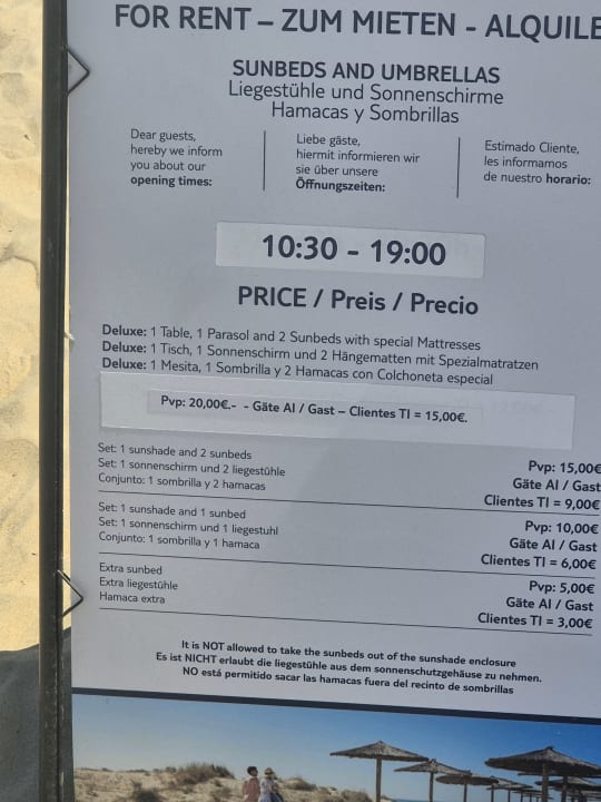 Strand TUI BLUE Isla Cristina Palace