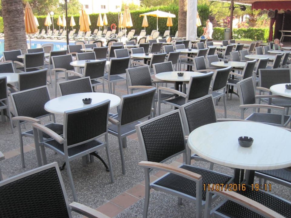 Frühstück, Mittag, Abendessen draussen Millor Sol