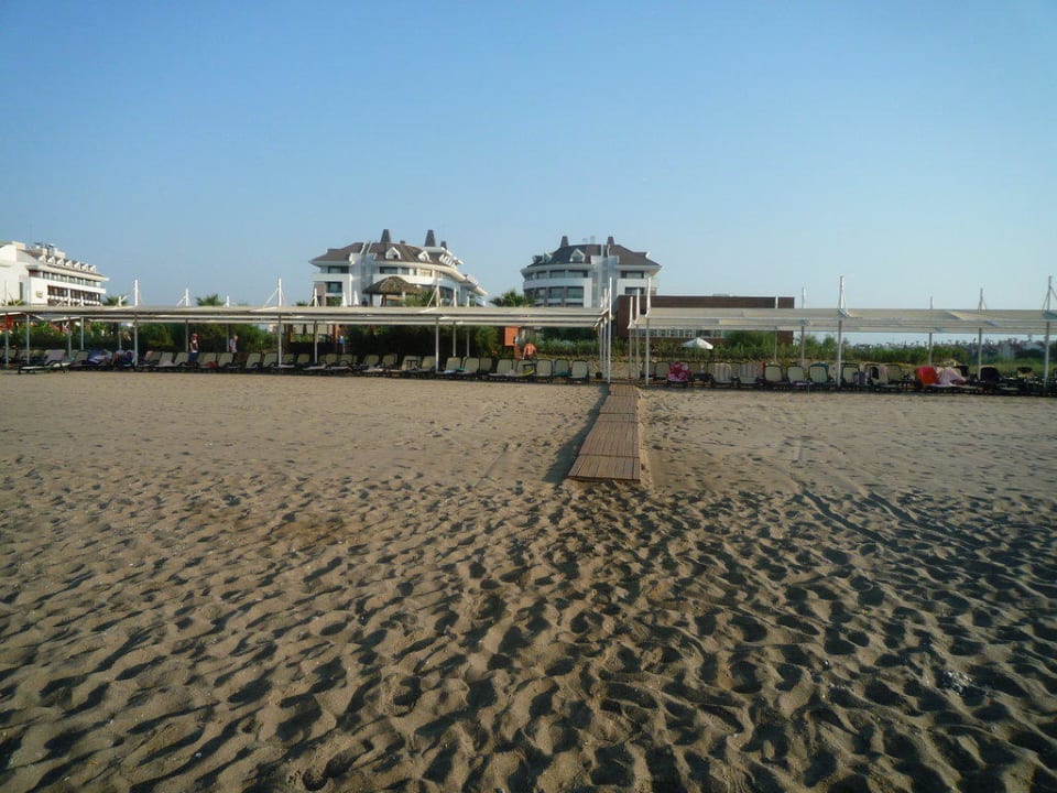 Blick vom Meer Sherwood Dreams Resort