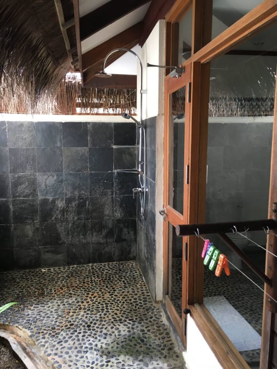 Outdoor Dusche Kuramathi Maldives