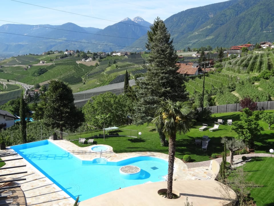 Ausblick vom Balkon Feel Good Resort Johannis