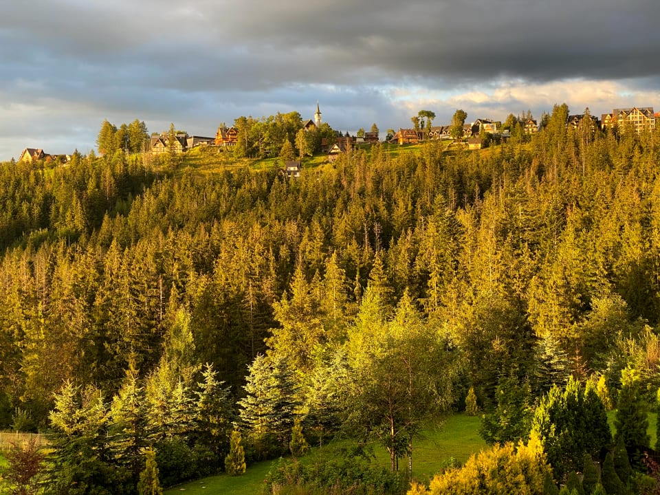 Ausblick Pensjonat u Ani