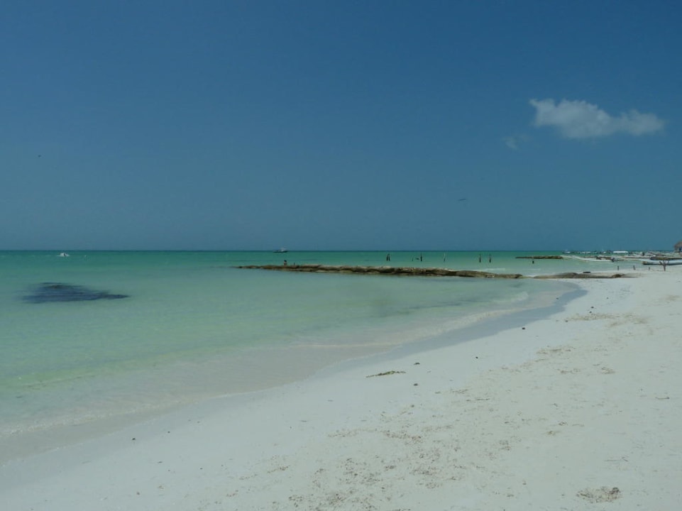 Weisser Strand  Hotel Zomay Holbox