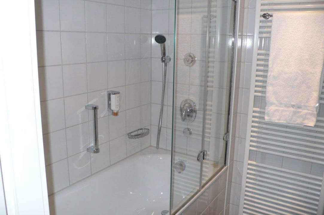 Badezimmer Dusche Gasthof Linde