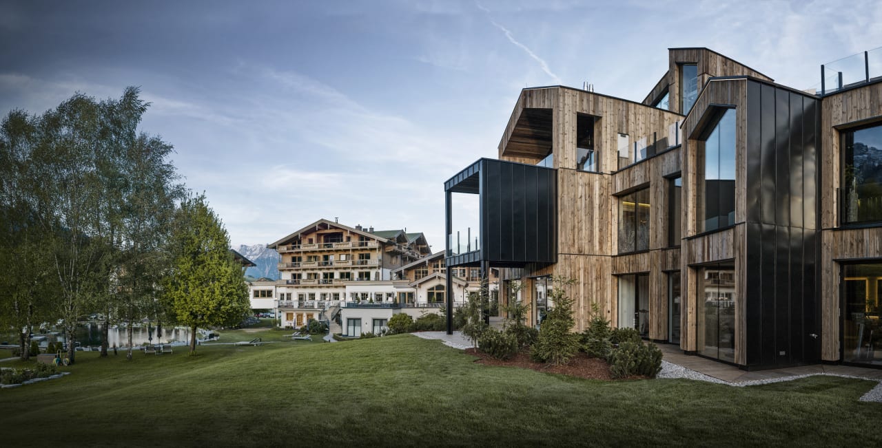 Außenansicht Naturhotel Forsthofgut