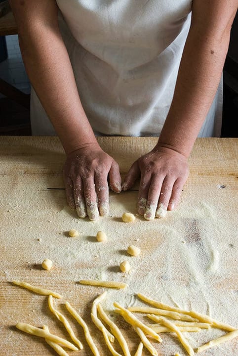 La Nostra Pasta fatta a Mano Su Gologone Experience Hotel