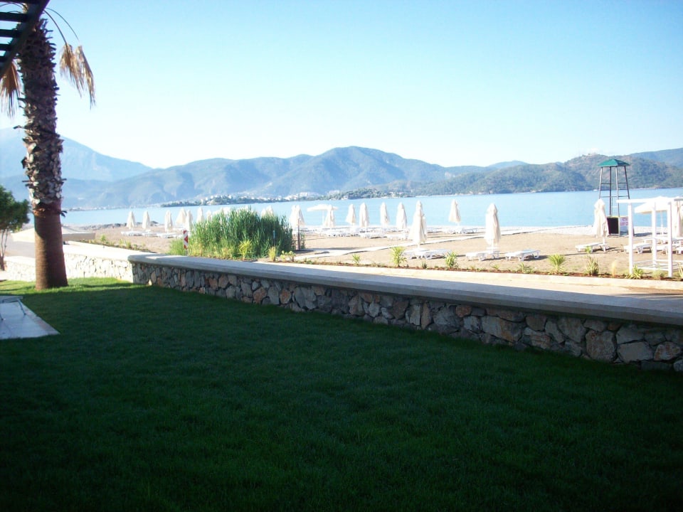 Blick von der Terrasse nach Fethiye Jiva Beach Resort