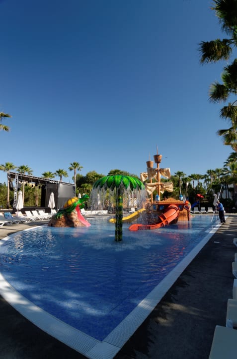 Der neue Kinderpool Hipotels Mediterraneo Club
