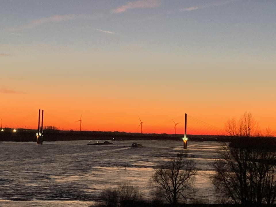 Ausblick Hotel Rheinpark Rees