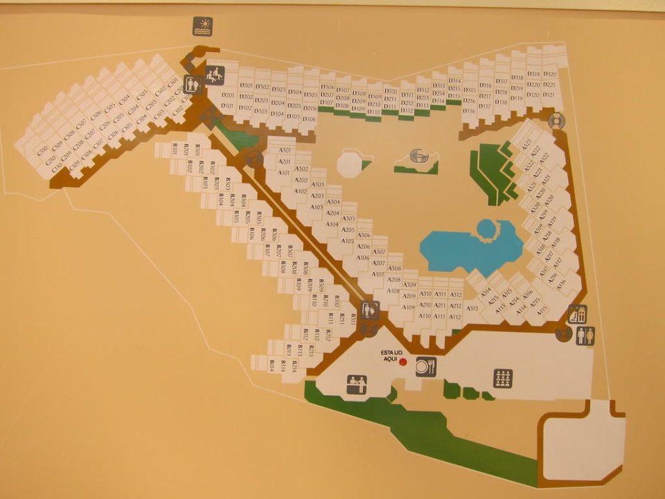 Plan des Hotels Hotel Riu Palace Jandia