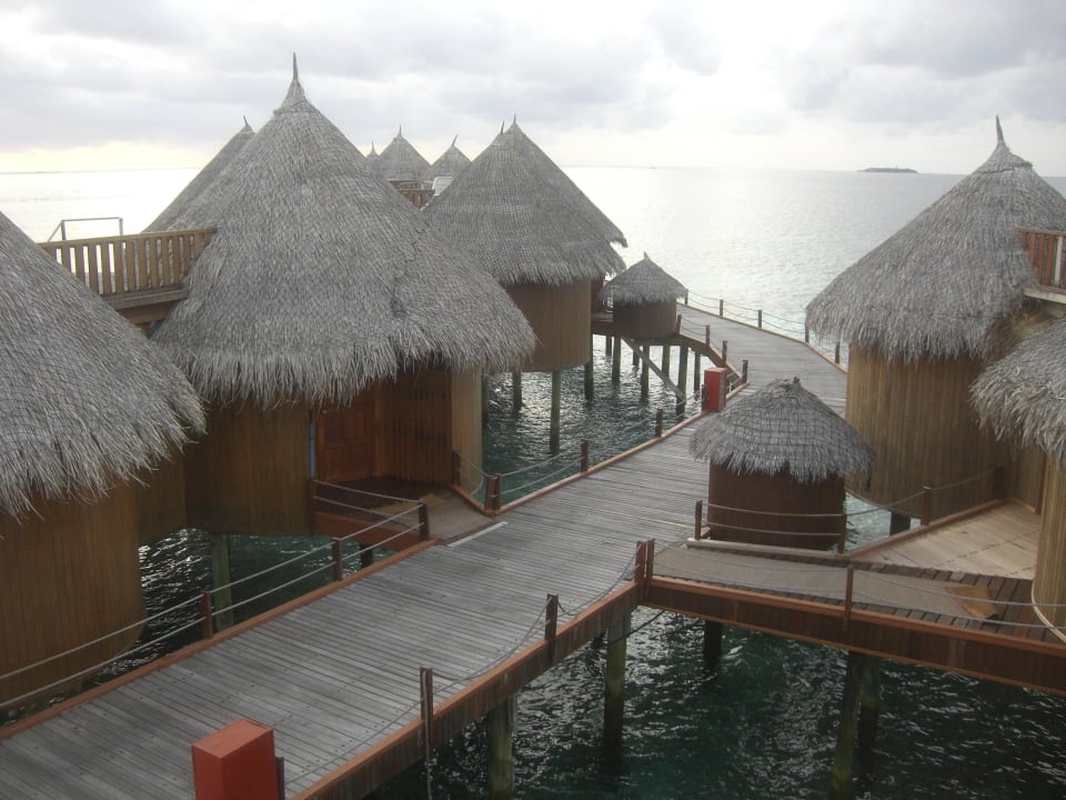 Ausblick vom Dach der Wasservillen Nika Island Resort & Spa