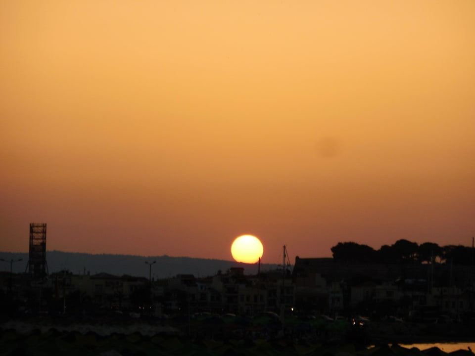 Sonnenuntergang in Rethymnon Atrium Ambiance Hotel