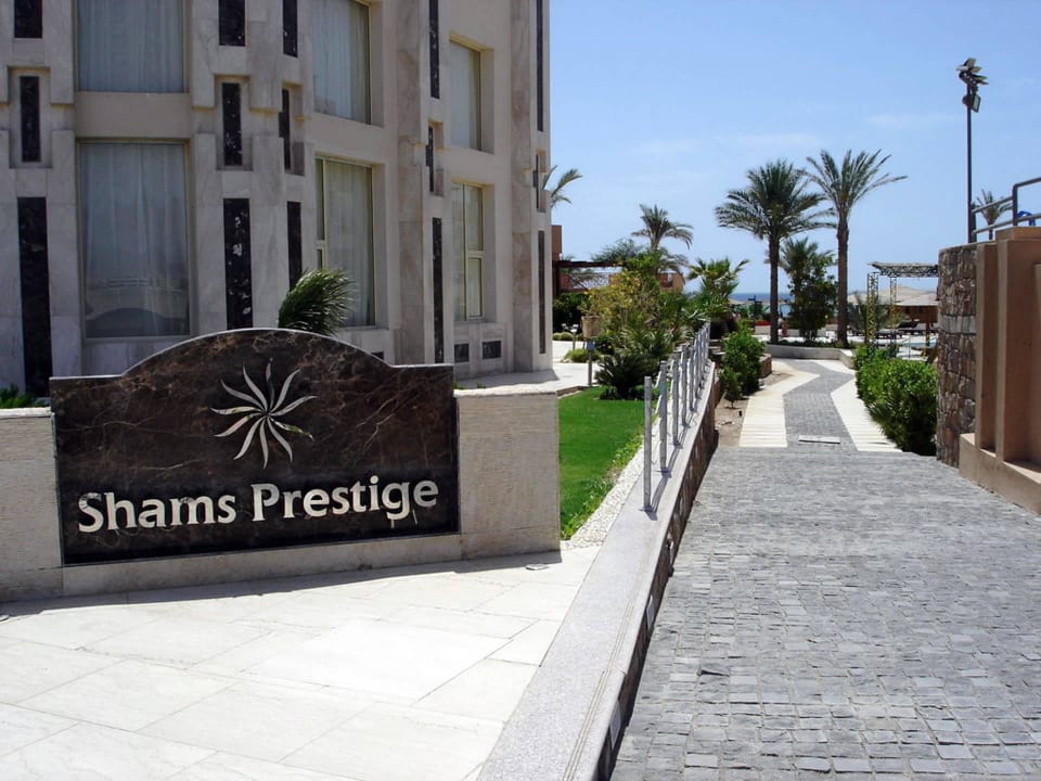 Eingang zum Hotel Shams Prestige Abu Soma-Adults Only