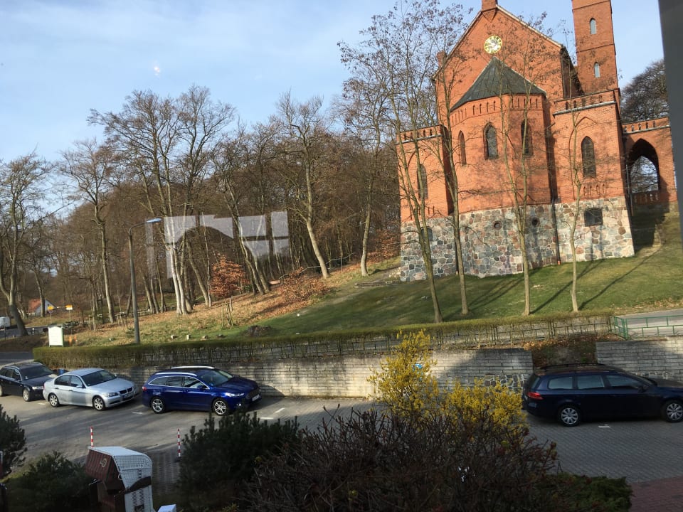 Blick beim Frühstück Hotel Wald und See