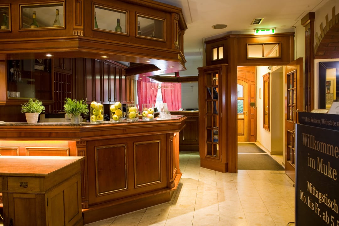 Rezeption Hotel Residenz