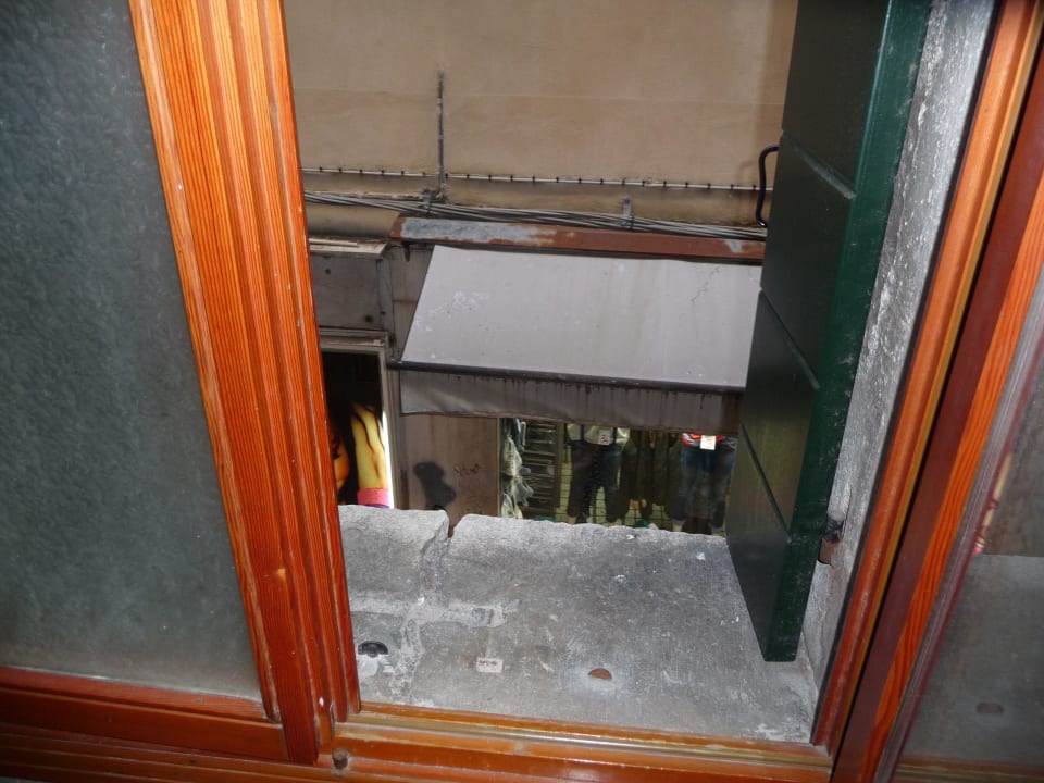 Ausblick in Seitengasse Hotel Al Vagon