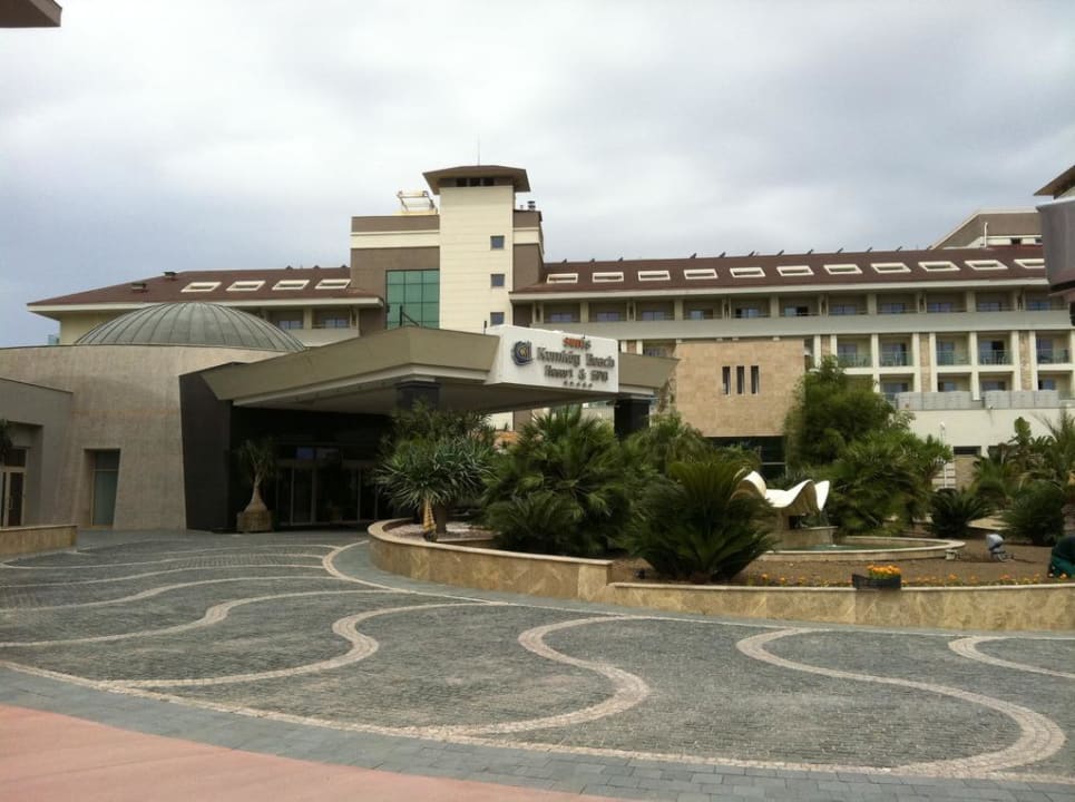 Aus Sicht der Anfahrt Sunis Kumköy Beach Resort Hotel & Spa
