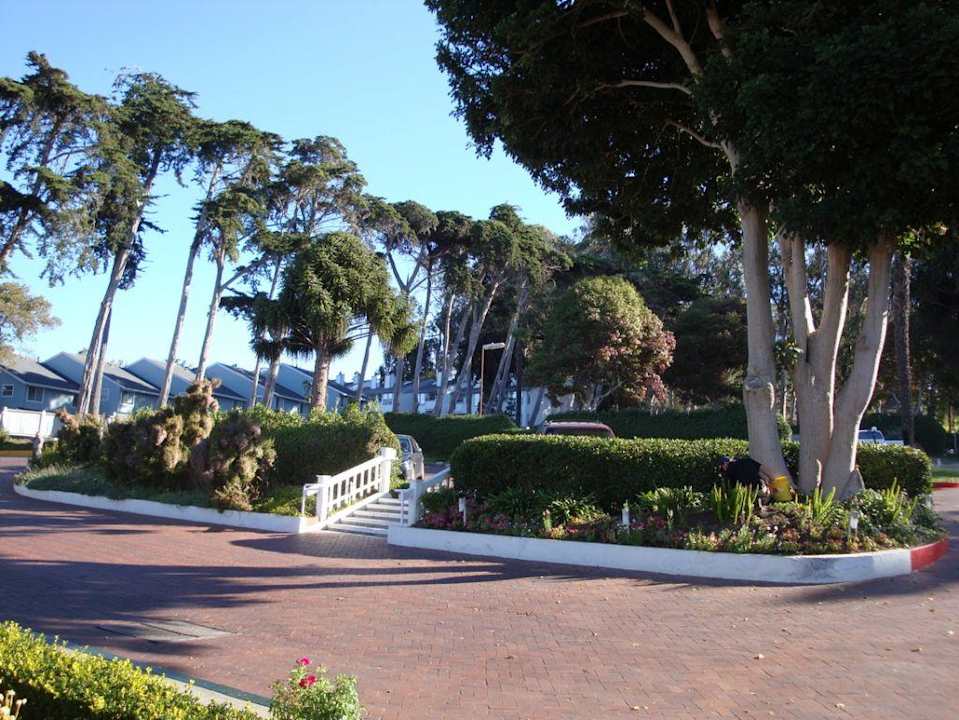 wunderschöne Gartenanlage Hotel Inn At Morro Bay