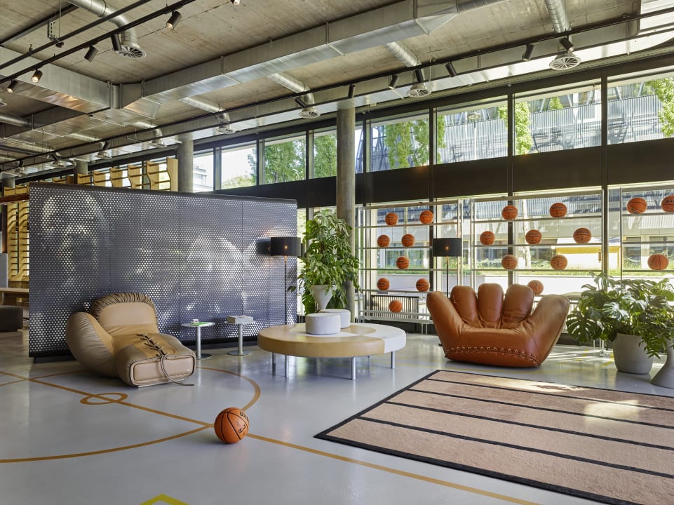 Lobby 25hours Hotel Zürich West