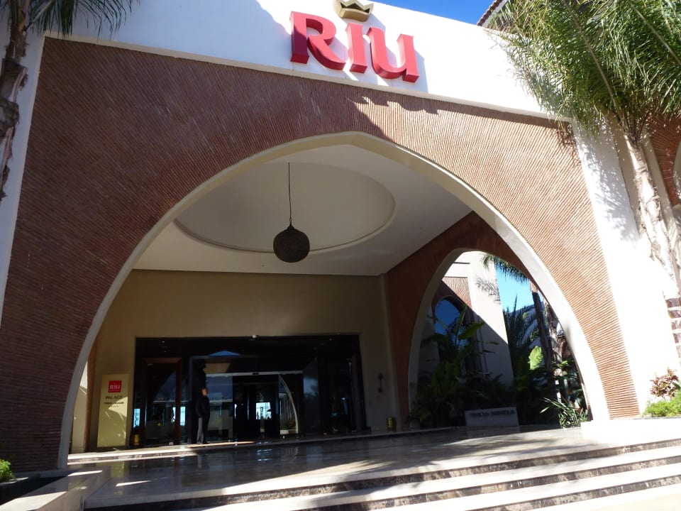 Eingang Hotel Riu Palace Tikida Agadir