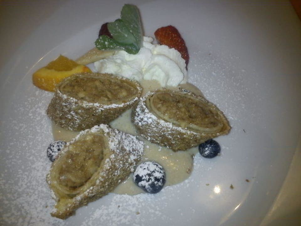 Apfelpalatschinken Schlössl Hotel Kindl