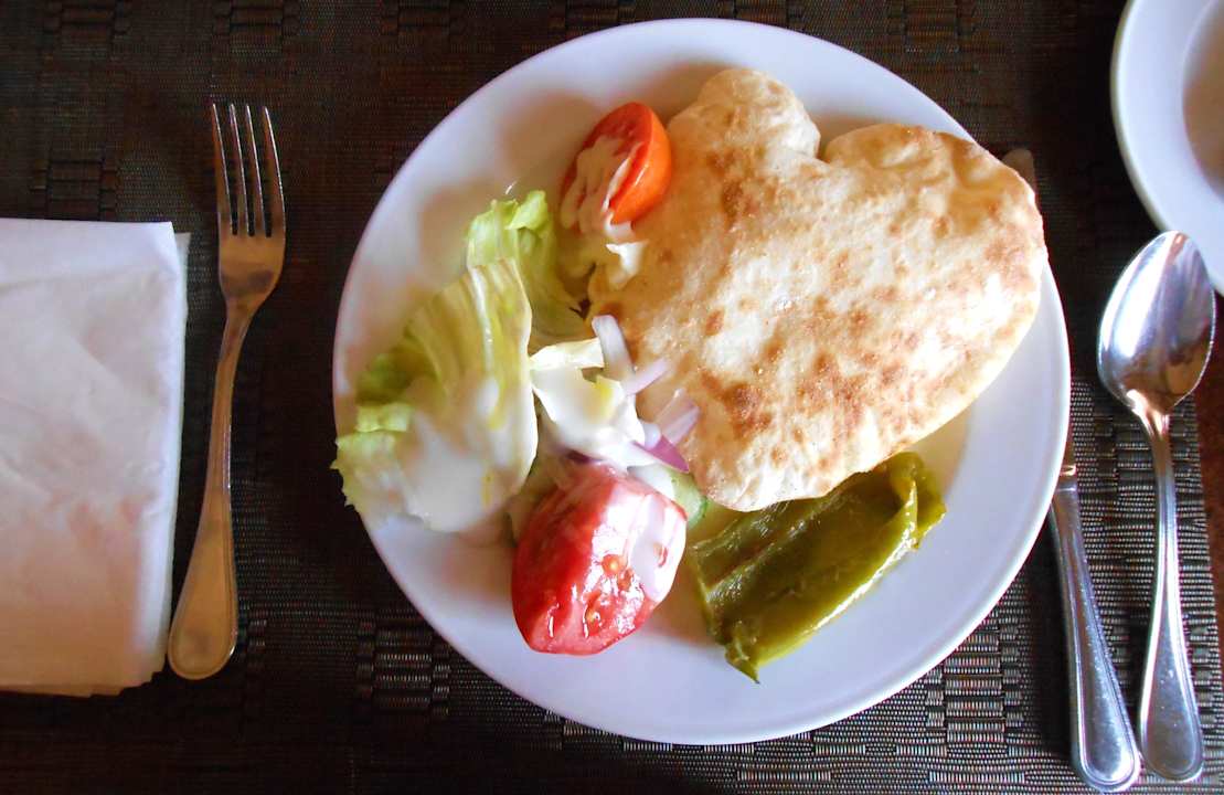 Fladenbrot war sehr lecker Pickalbatros Alf Leila Wa Leila Resort - Neverland Hurghada