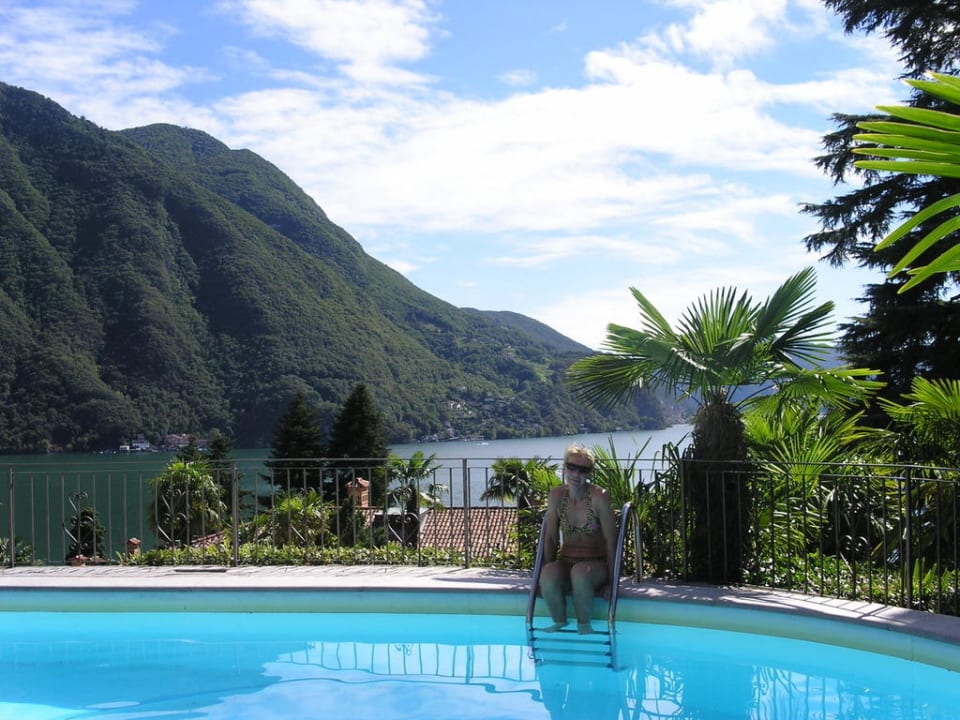 Unser Pool! Carlton Hotel Villa Moritz