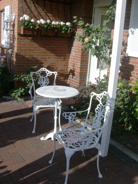Vor dem Zimmereingang Haus Bettina