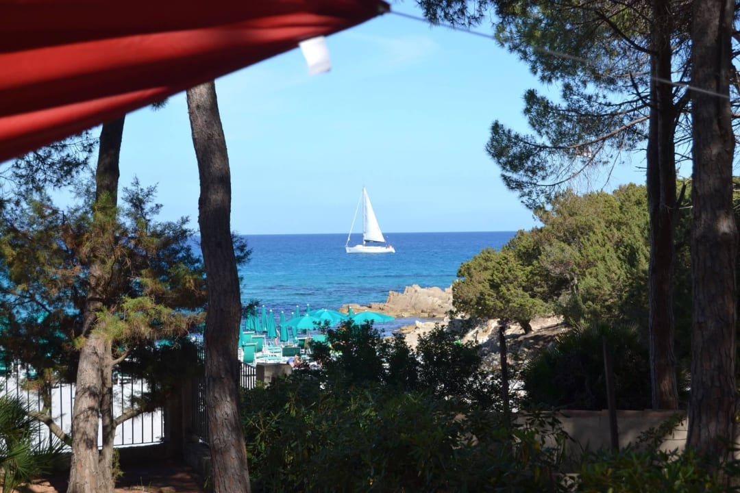 Cala Liberotto Haus 555 - Ausblick Sardafit Nr. 555a - Surfer's Traumhaus an zwei Sandstränden