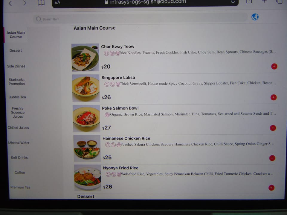 Gastro Hotel Crowne Plaza Changi Airport