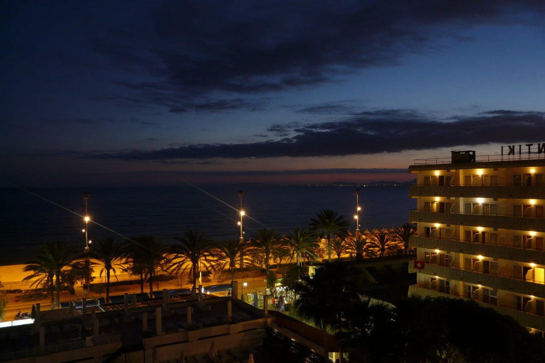Vom Zimmer am Abend Iberostar Waves Bahia de Palma