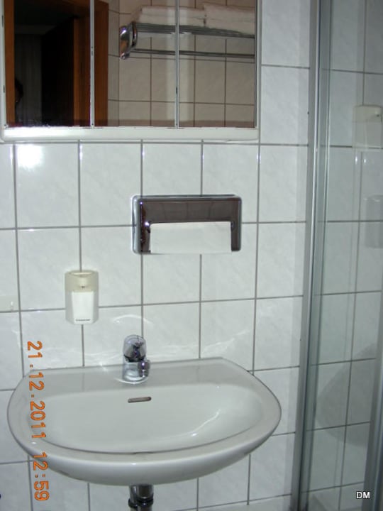 "Badezimmer Mit Original D..." Waldhotel Ehrental (Schmalkalden ...