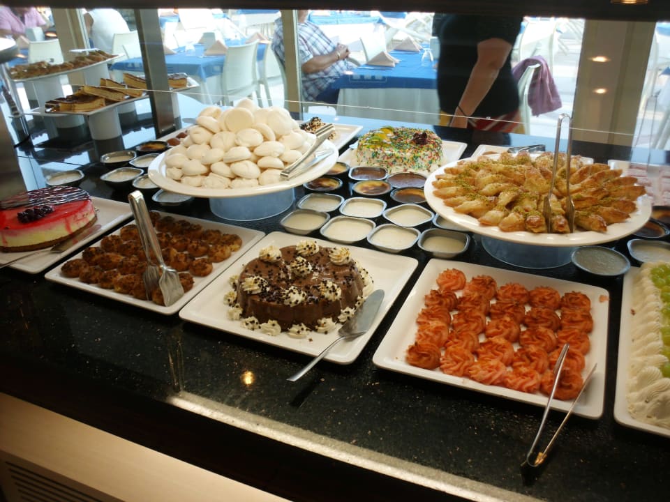 Türkische Süßigkeigen am Abendbuffet Hotel Ephesia