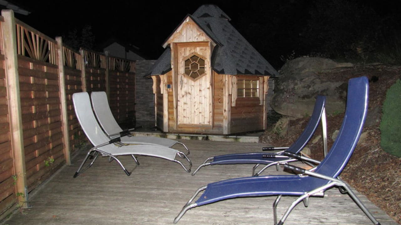 Außensauna der Waldwellness-Suite Thula Wellnesshotel Bayerischer Wald