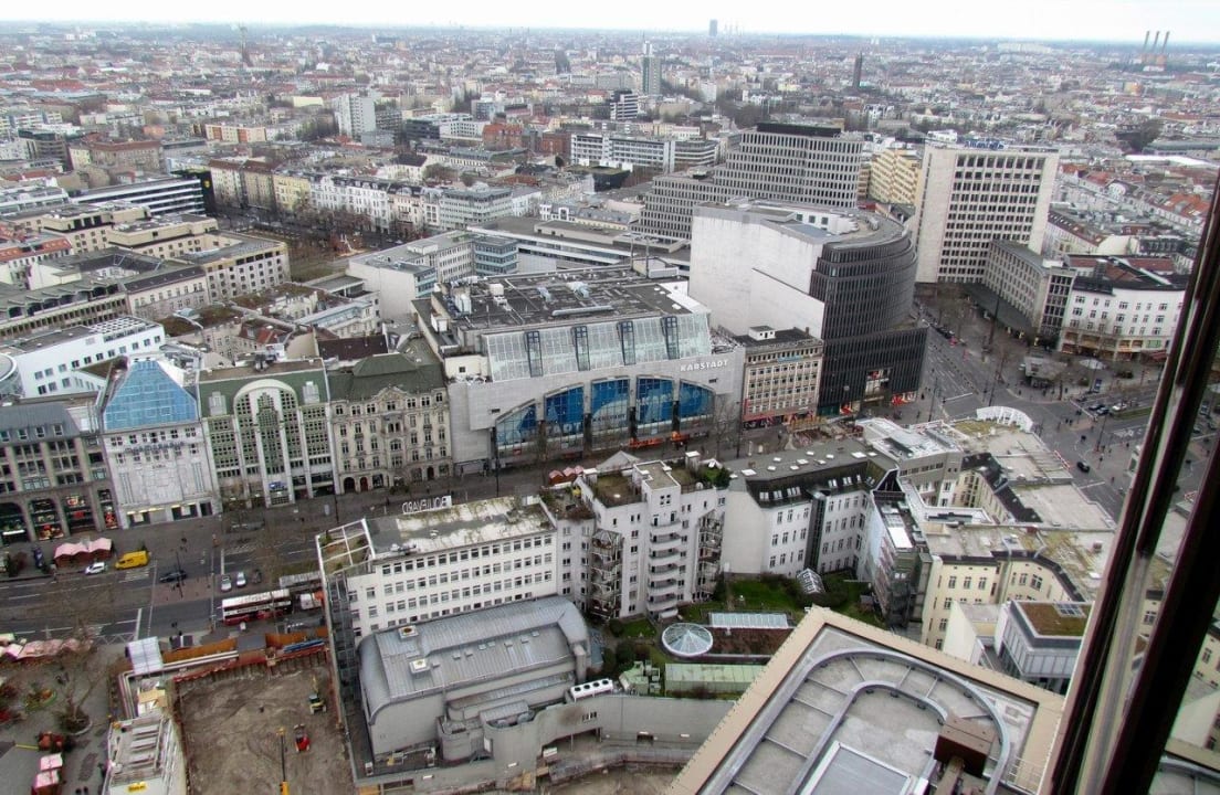 View from King Tower Suite #2701 Waldorf Astoria Berlin