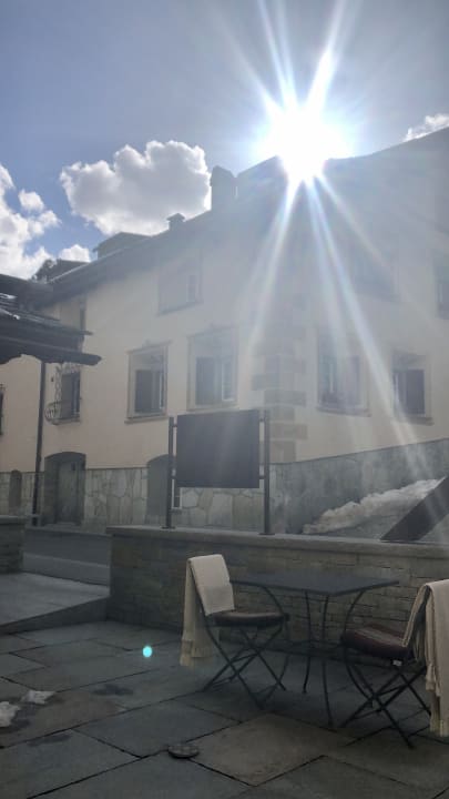 Außenansicht Albana Hotel Silvaplana