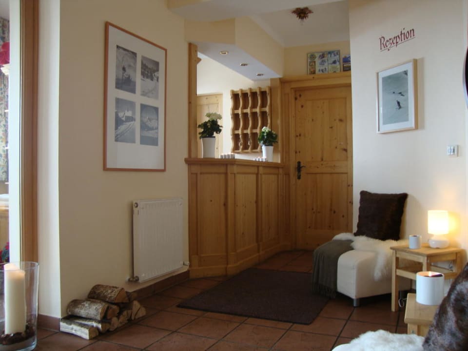 Rezeption  Appartements Kühtaier Alm