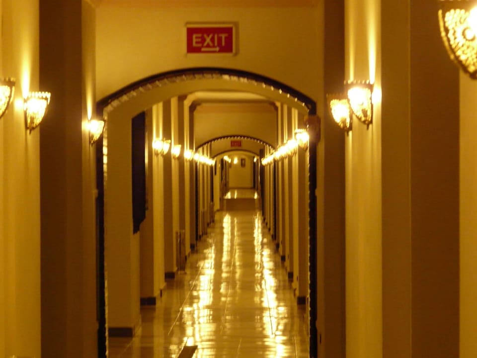 Langer Hotelflur Pickalbatros Palace Resort