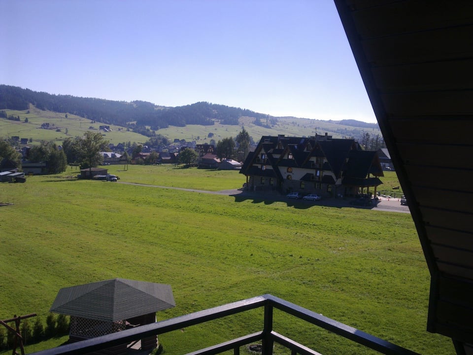 Widok z balkonu 1 Pension Czerwone Wierchy