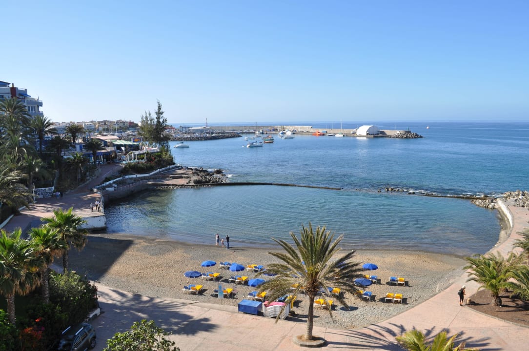 Blick zum Mini-Strand Bull Dorado Beach & Spa