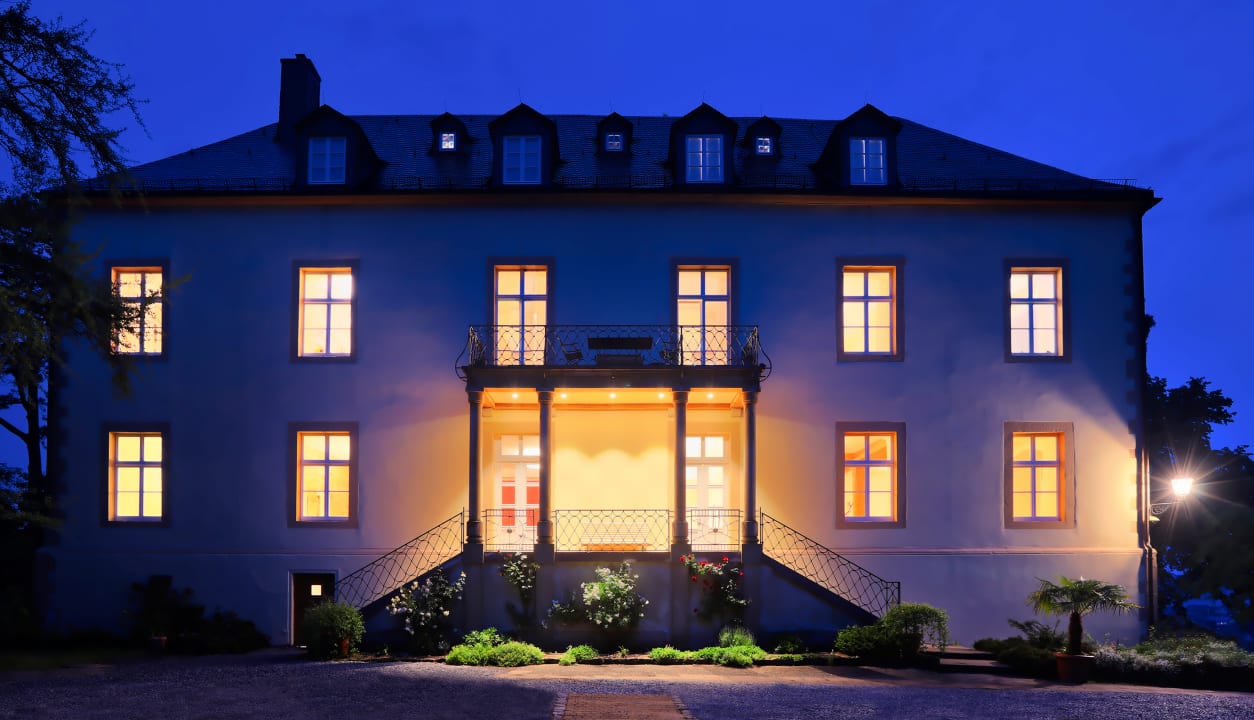 Ausblick Hotel Brunnenhaus Schloss Landau