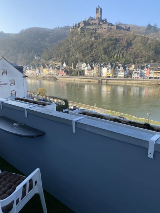 Ausblick Moselstern Hotel Brixiade & Triton