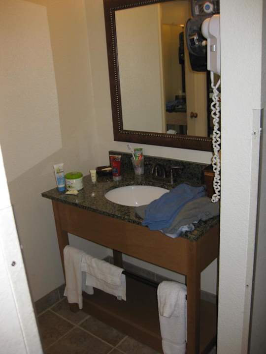 Waschtisch (Bad mit WC ist in separatem Raum) The Ranch at Death Valley