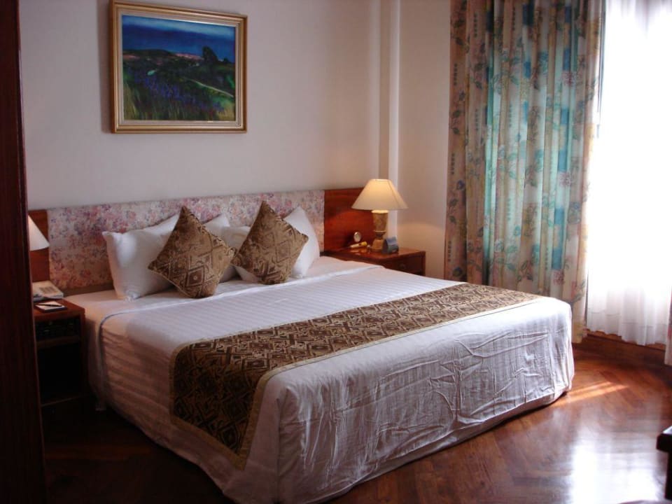 Schlafteil des Zimmers Hotel Majestic Saigon