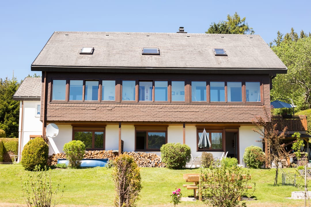 Ferienhaus Gartenansicht Ferienhaus Völkle