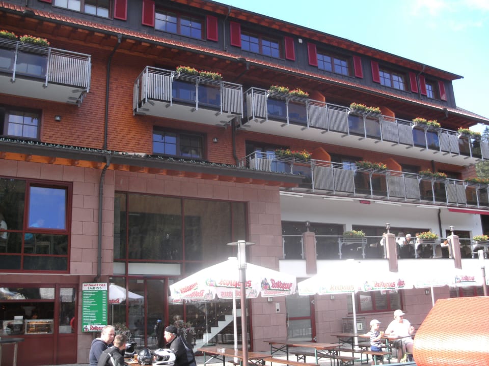 Terrasse Berghotel Mummelsee