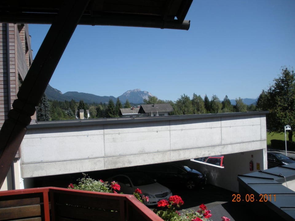 Ausblick von unserem Balkon  Alpen Adria Hotel & Spa