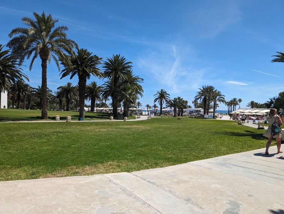 Gartenanlage Hotel JAZ Tour Khalef