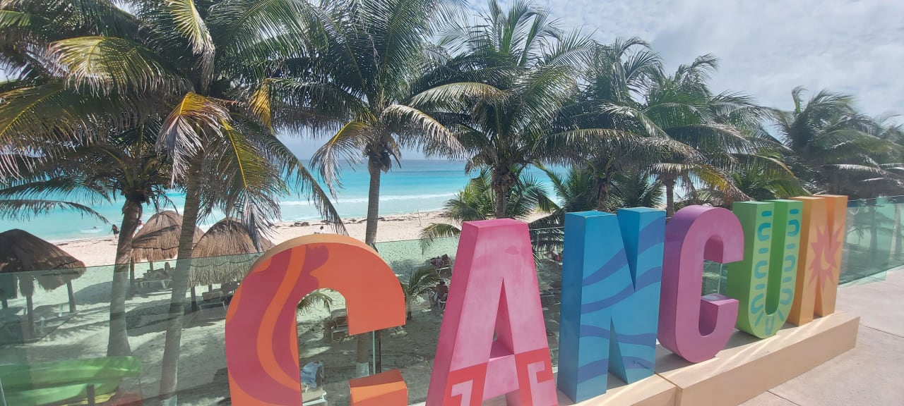 Ausblick Hotel Flamingo Cancun Resort