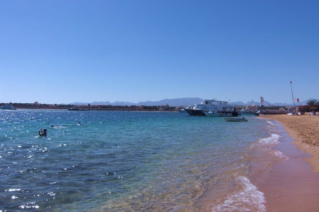 Sauberer Strand und sauberes Wasser Jaz Makadi Oasis Resort